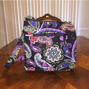 Vera Bradley Retired Kiev Paisley Pattern Hipster Crossbody Purse Handbag